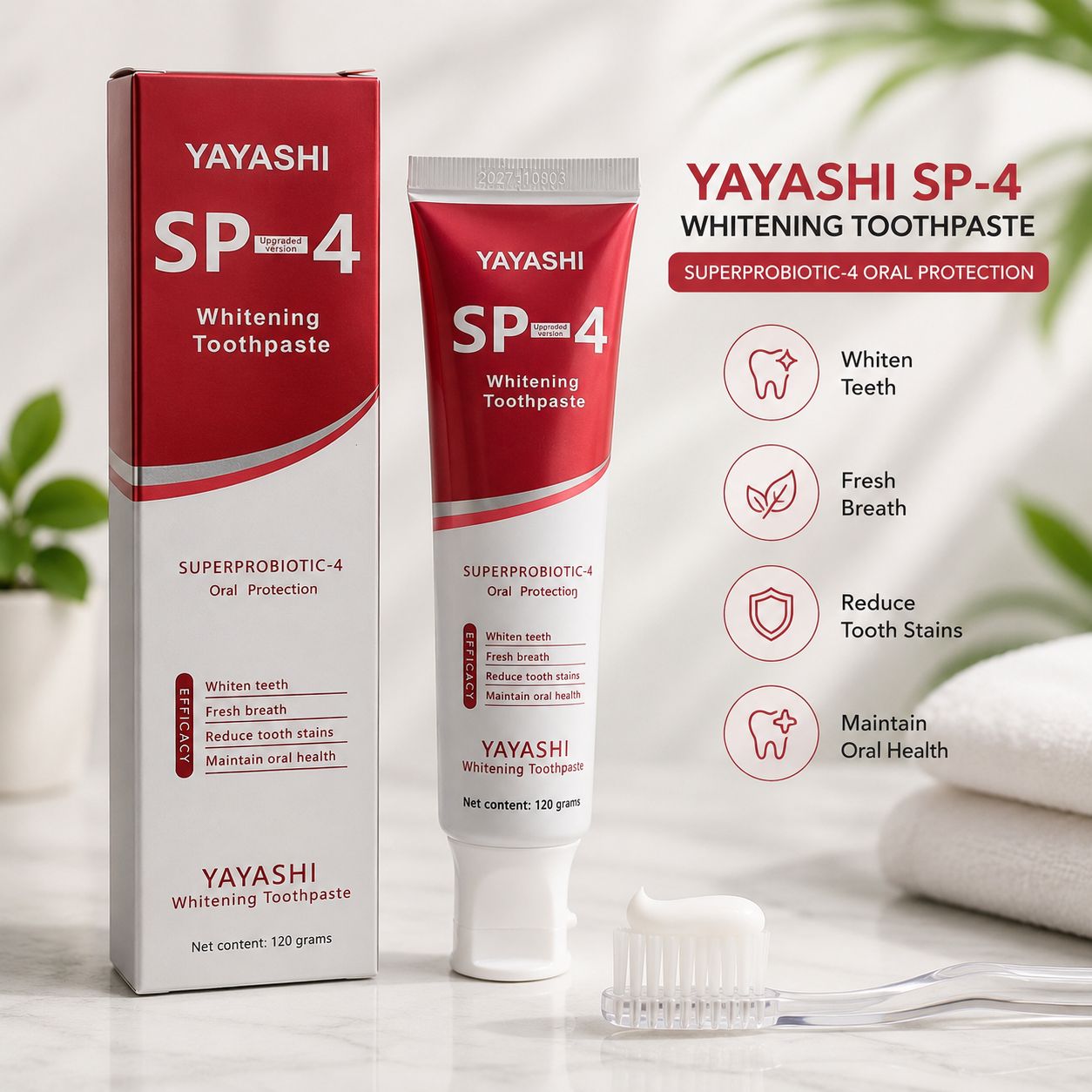 YAYASHI SP4 Toothpaste